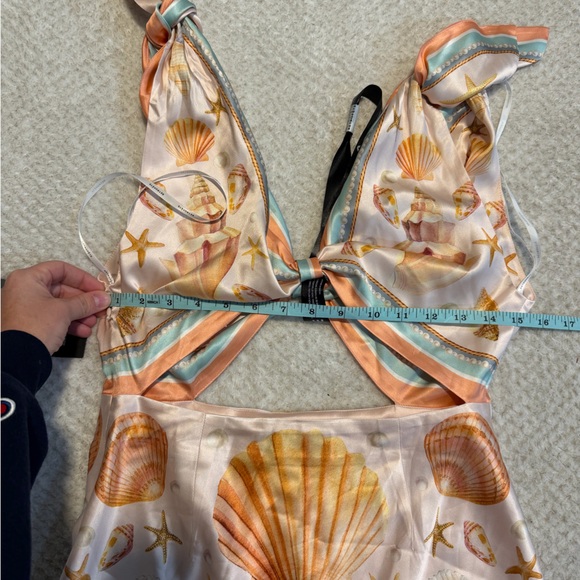 NWT Retrofête ($598) Icelyn silk Dress Shell Foulard - size small - Picture 8 of 14